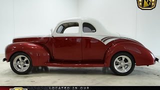 1940 Ford Deluxe Coupe Gateway Classic Cars Chicago 534 [upl. by Aihsetan666]