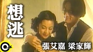 張艾嘉 Sylvia Changamp梁家輝 Tony Leung Ka Fai【想逃】Official Music Video [upl. by Cusick191]