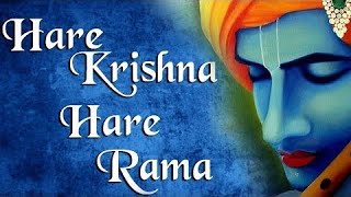 Hare Krishna Hare Rama Maha Mantra  5 Mins Krishna Meditation relaxing music [upl. by Svensen]