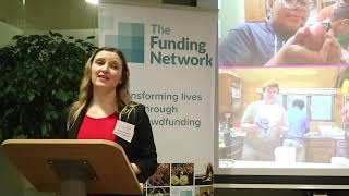 Caxton Youth Organisation pitching at TFN London January 2019 [upl. by Arette188]