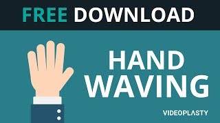 FREE DOWNLOAD Hand Gesture Waving Animation MOV amp GIF [upl. by Htiduy]