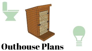 Outhouse Plans [upl. by Arimahs]