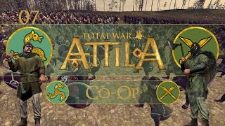 Lets Play Total War Attila CoOp  Franks amp Saxons  Ep07  Destroying the Britons [upl. by Chin]