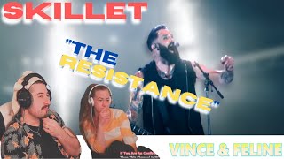 Skillet  quotThe Resistancequot Official Lyric Video Reaction [upl. by Keyser]