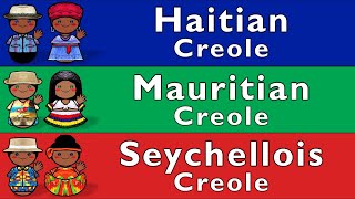 FRENCH CREOLES HAITIAN MAURITIAN amp SEYCHELLOIS [upl. by Eintirb]