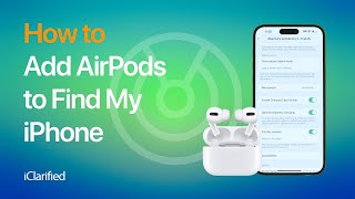 How to Add Airpods to Find My iPhone [upl. by Lad]