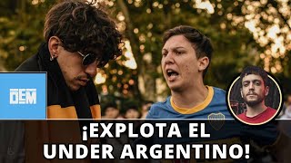 ¡MR BASE EXPLOTA ¡EL UNDER DE ARGENTINA PRENDIDO FUEGO [upl. by Xavier]