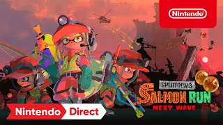 Splatoon 3  Salmon Run Next Wave Trailer  Nintendo Switch [upl. by Rema]