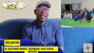 Déclaration de Souléymane Soumaré de Rew Mi Nguèkokh [upl. by Bergstrom]