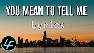 Tatiana Manaois  You Mean To Tell Me Fine Lyrics [upl. by Aneba256]