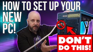 How to Set Up Your New PreBuilt Gaming PC [upl. by Roye]