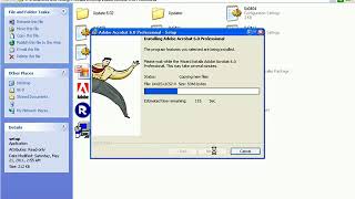 How to install Adobe Acrobat 6 professional on Windows  Install Adobe Acrobat 6 [upl. by Odlaumor]