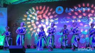 Thillana song dance performance by Nandita  🔱SRISAILAM 🔱 [upl. by Rianna]