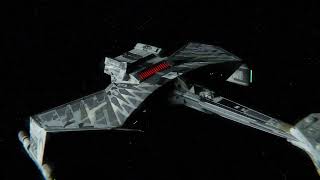 Klingon Battlecruiser  Decloaking Test 1 [upl. by Suh]