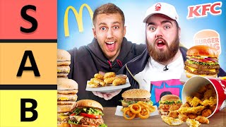 Ranking the BEST UK Fast Foods with Miniminter [upl. by Meggie438]