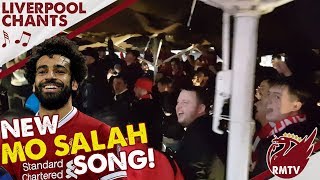 quotIll Be Muslim Tooquot WITH LYRICS Porto v Liverpool  New Mo Salah Song  Learn LFC Chants [upl. by Nekal]