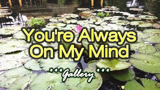 Youre Always On My Mind  KARAOKE VERSION  Gallery [upl. by Nimzaj]