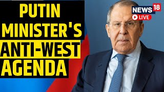 Russian Foreign Minister Lavrovs Speech LIVE  Russia Ukraine War Updates  English News LIVE [upl. by Sidon347]