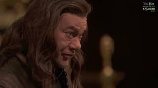 Mussorgskys Boris Godunov  Act II Monologue The Met Live in HD 202122 Season [upl. by Courtland839]