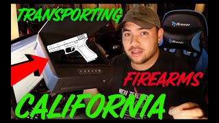 TRANSPORTING FIREARMSCALIFORNIA [upl. by Bullis379]