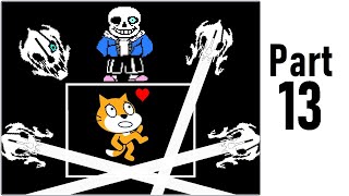 Make an Undertale Battle in Scratch PART 13 Gaster Blaster [upl. by Ignacius]