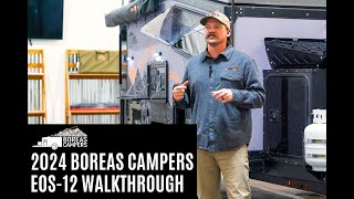 2024 Boreas Campers EOS12 FourSeason OffGrid PopTop Camper Trailer Walkthrough [upl. by Adaven]