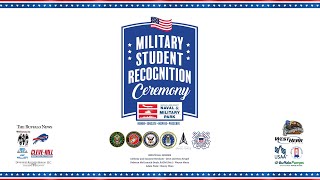 2024 Military Student Recognition Ceremony [upl. by Alleul953]