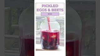 Easy Pickled Eggs amp Beets Recipe  Porch Nook [upl. by Honor]