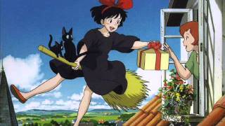 A Town With An Ocean View Music Box  Kikis Delivery Service [upl. by Estey]