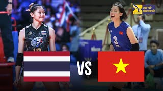 Thanh Thúy đại chiến Chatchuon Moksri đỉnh cao so tài  Thái Lan vs Việt Nam [upl. by Intruoc]