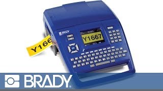 Bradys BMP71 Label Printer Features Overview [upl. by Halonna78]