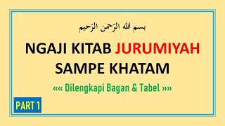 Ngaji Kitab Jurumiyah PART 1 Bab Kalam  arti pembagian amp ciricrinya  Belajar Nahwu Dasar [upl. by Aidualc]