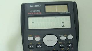 How to Reset Your CASIO Scientific Calculator Back to Factory Settings [upl. by Naerad]