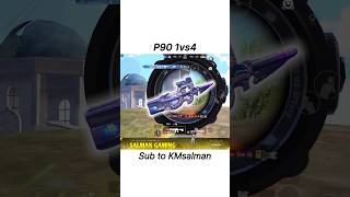 The P90 is a GAME CHANGER in BGMI  PUBG Mobile [upl. by Glad]