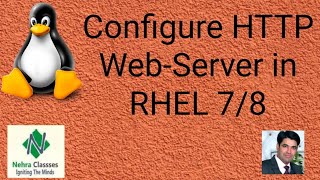 Configure HTTP Server in RHEL78 Step By Step Procedure [upl. by Malaspina]