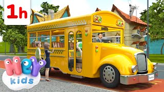 Le ruote del bus e Altre Canzoni per Bambini   60 minuti  HeyKids Italiano  Canzone DellAutobus [upl. by Eltsirk]