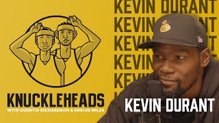 Kevin Durant AKA Easy Money Sniper Returns With Q amp D  Knuckleheads S2 E6  The Players Tribune [upl. by Ellebyam]