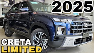 NOVO HYUNDAI CRETA 2025 VERSÃO LIMITED AVALIAÇÃO O QUE MUDOUMELHOR VERSÃO CUSTO BENEFÍCIO [upl. by Arika]