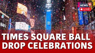 Times Square Live  Watch LIVE The New Year’s Eve 2024 Ball Drop And Festive Performances  N18L [upl. by Rafferty]