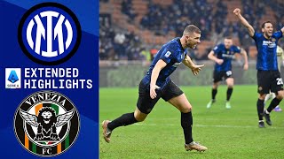 Inter Milan vs Venezia Extended Highlights  Serie A  CBS Sports Golazo [upl. by Duane670]