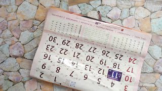 Monthly calendar reuse ideaHome tips [upl. by Recnal]