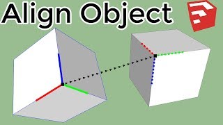 Align Object Plugin Sketchup Quick Tip [upl. by Vaughn258]