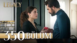 Emanet 350 Bölüm  Legacy Episode 350 [upl. by Grider611]