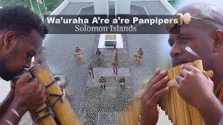 Classical bamboo panpipe music by Wauraha Are are Panpipers from Solomon Islands [upl. by Nnairrek]