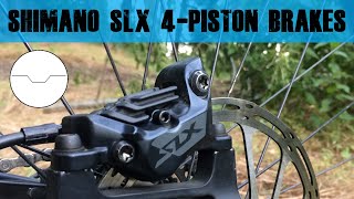 REVIEW  Shimano SLX 4Piston BRM7120 Brakes [upl. by Rashidi]