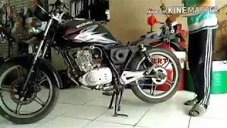 Thunder  EN 125 modif ala bratstyle  part 1 [upl. by Anaeerb308]