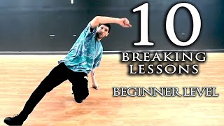 Learn 10 Easy Break Dance Moves Step by Step for Beginners  FREE breakdance bboy learndance [upl. by Stephi]