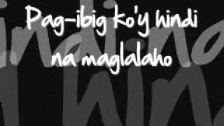 Dito sa Puso ko by Faith Cuneta Lyrics [upl. by Neelcaj]