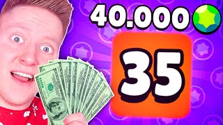 ЗАДОНАТИЛ 200000 РУБЛЕЙ В BRAWL STARS 40000 Гемов [upl. by Eceirehs370]