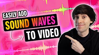 How to Add Audio Visualizer to Video Online  Quick amp Easy [upl. by Arlene]